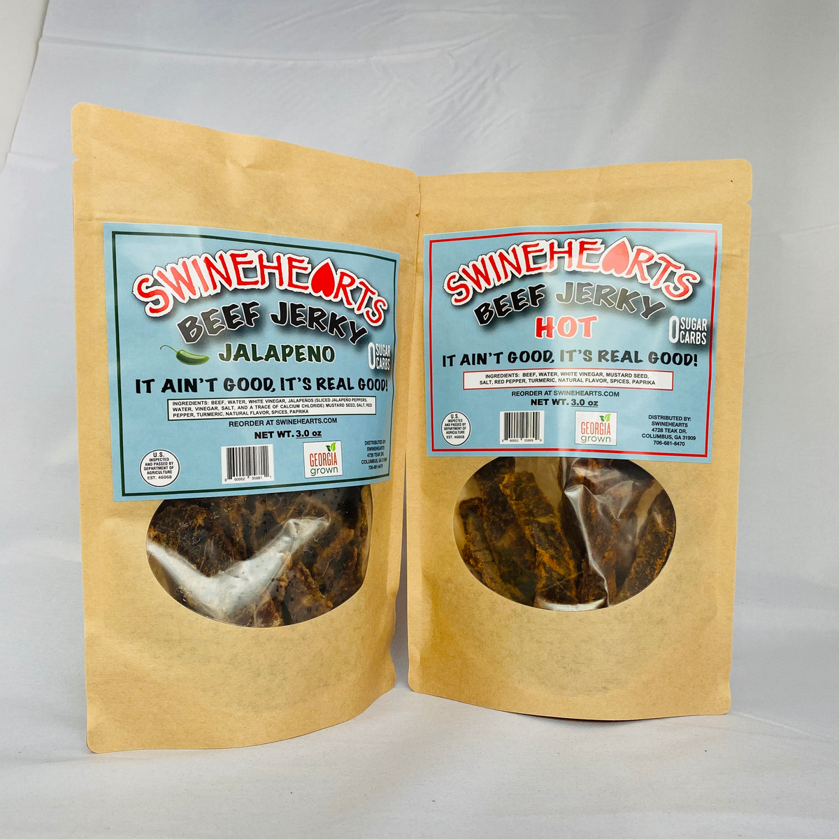 raven brand beef jerky nutrition